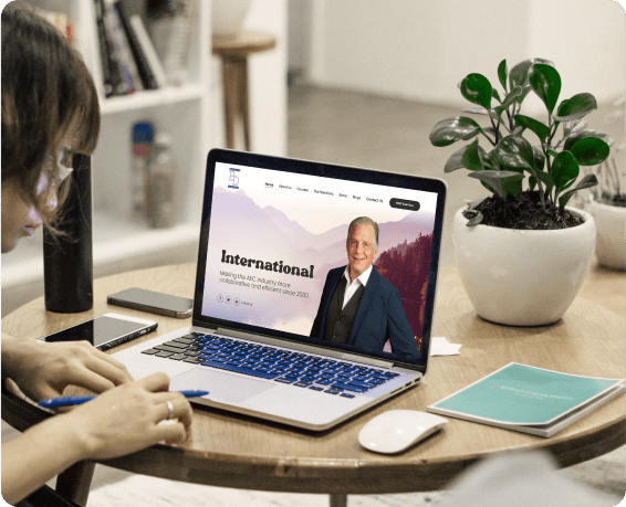 Professional Web Development Services Illustration