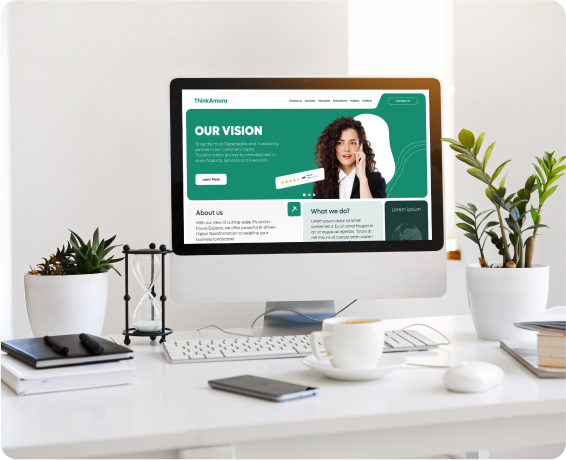 Professional Web Development Services Illustration